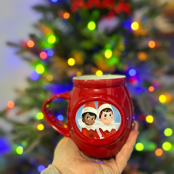 Adorable Elf on the Shelf Red Mug - Picture 2 of 5